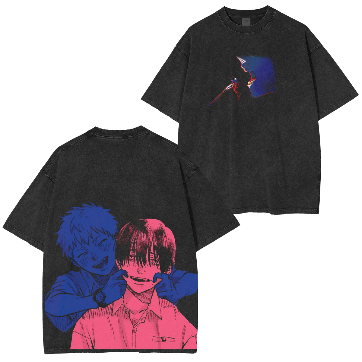 thesummerhikarudied:Hikaru and Yoshiki Official Art Double Retro Washed T-Shirt