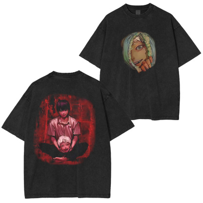 thesummerhikarudied:Hikaru and Yoshiki Official Art Double Retro Washed T-Shirt