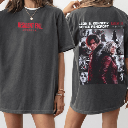 Re9 Graceashcroft And Leonkennedy Oversized T-shirt/Crewneck/Hoodie