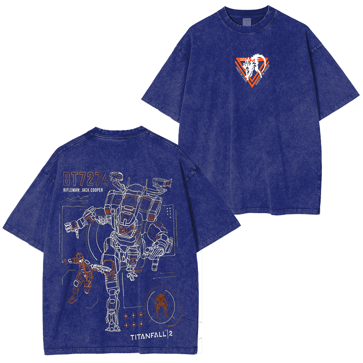 Titanfall2 Unisex Washed T-Shirt