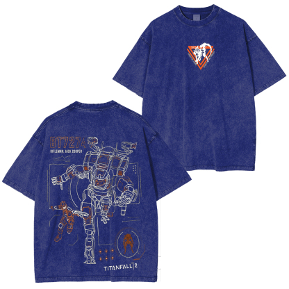 Titanfall2 Unisex Washed T-Shirt