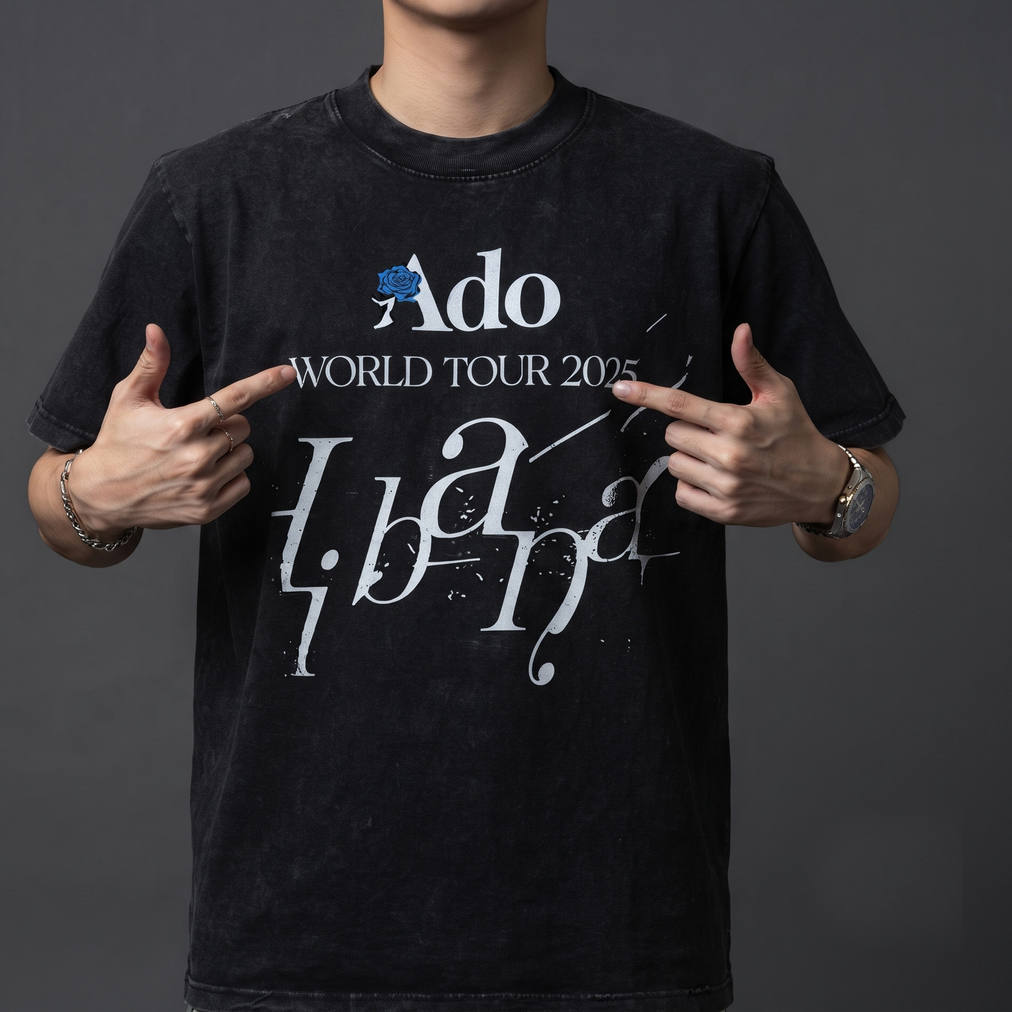 Adosinger Unisex Washed T-Shirt