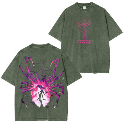 [Copy]Monster Hunter Unisex Washed T-Shirt