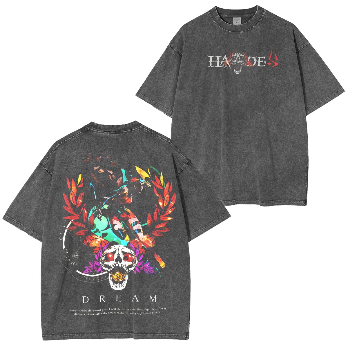 Myth, chaos and power all Hades II Vintage Washed T-shirt/Crewneck/Hoodie