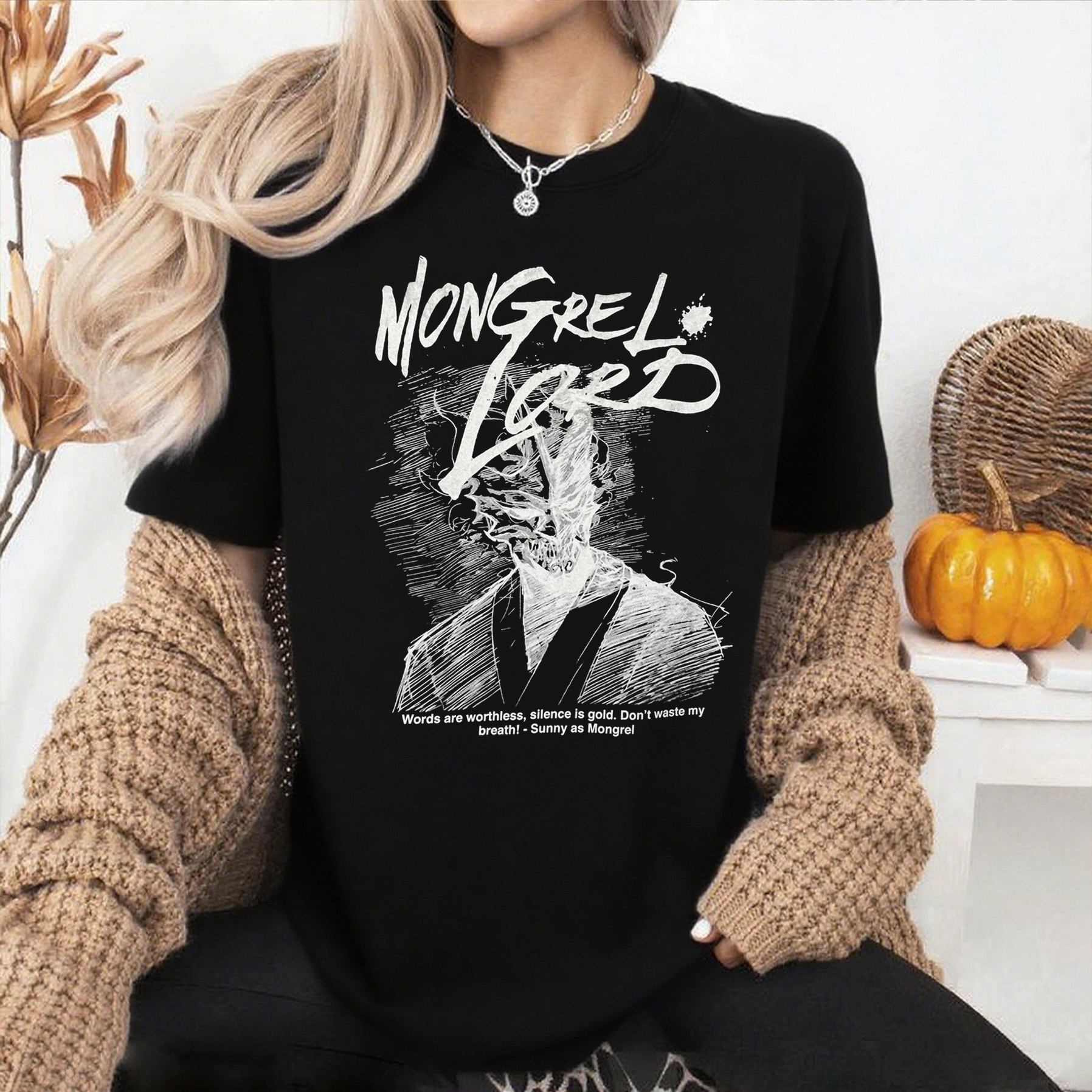 Lord Mongrel  Shadow Slave Web novel Oversized T-shirt/Crewneck/Hoodie