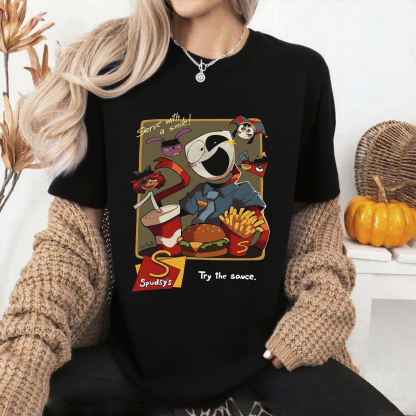[Copy]Hinata Hyuga - Anime Double Printed Vintage Unisex Washed T-Shirt