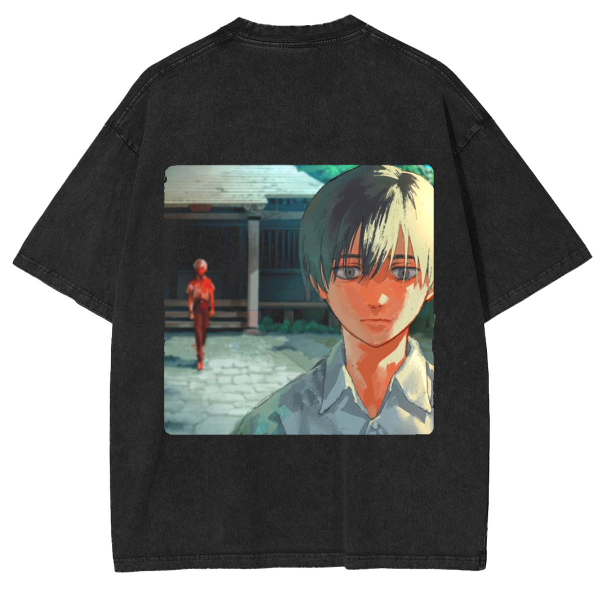 thesummerhikarudied:Hikaru and Yoshiki Official Art Double Retro Washed T-Shirt