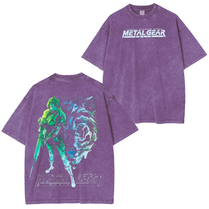 Legend Never Dies Metal Gear Boss Washed Unisex T-Shirt