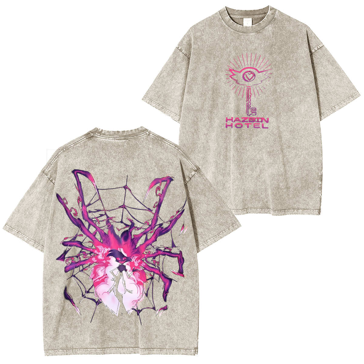 [Copy]Monster Hunter Unisex Washed T-Shirt