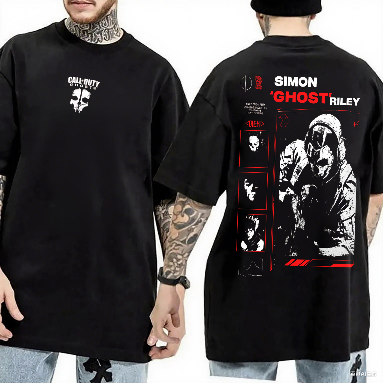 Simon "Ghost" Riley Unisex Shirt/Crewneck/Hoodie