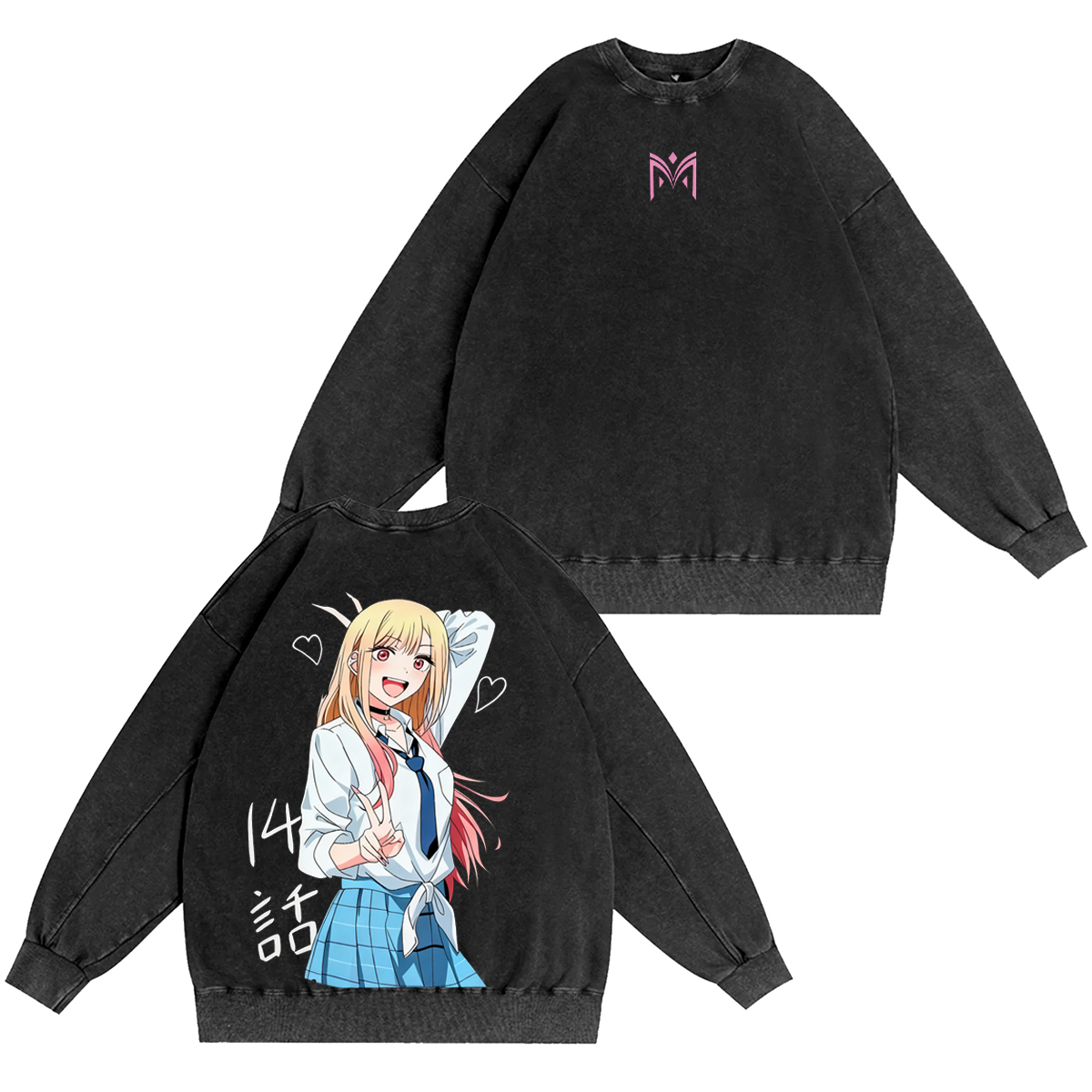 Marin Kitagawa My Dress-Up Expert Oversized Washed T-shirt/Crewneck/Hoodie