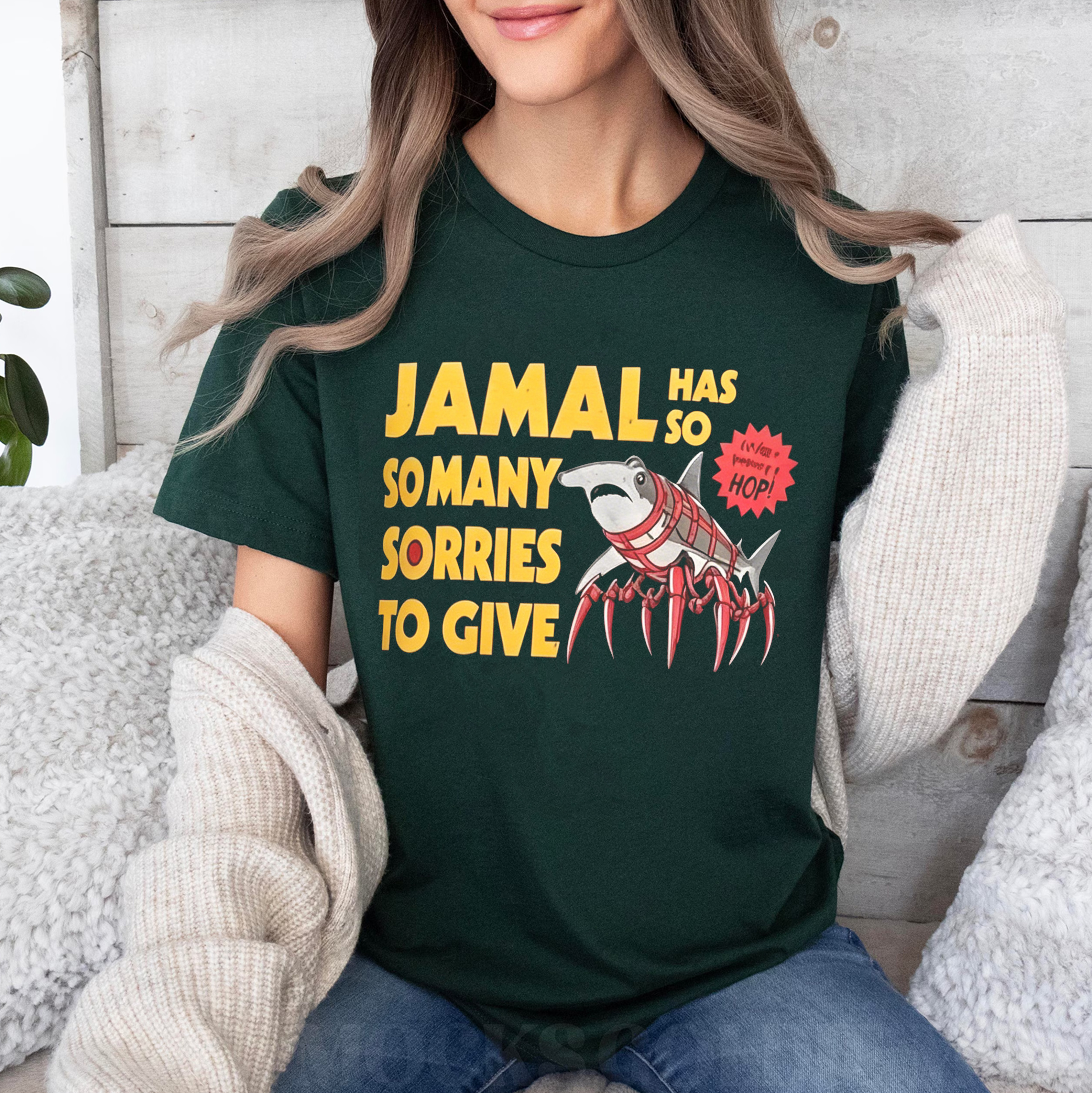 Jamal Has So Many Sorries To Give Oversized T-shirt/Crewneck/Hoodie