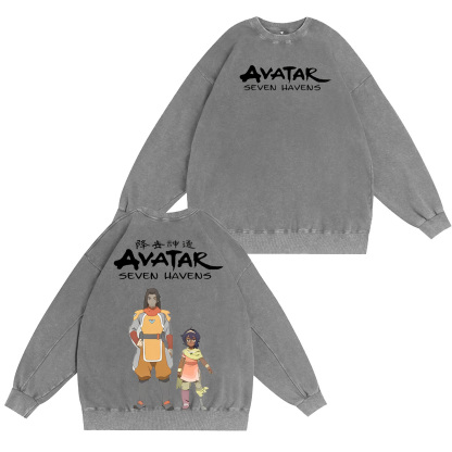 One Punch Man Avatar: Seven Havens Vintage Washed T-shirt/Crewneck/Hoodie