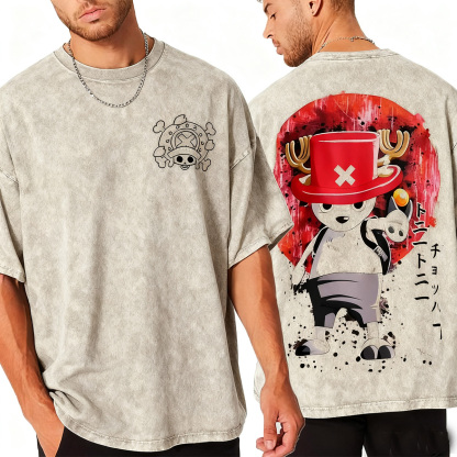 One Piece Chopper Washed Unisex T-Shirt