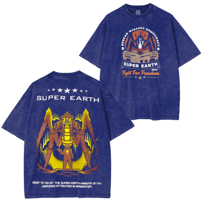 Helldivers 2 Washed Unisex T-Shirt