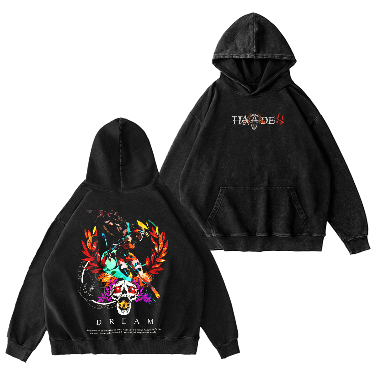 Myth, chaos and power all Hades II Vintage Washed T-shirt/Crewneck/Hoodie
