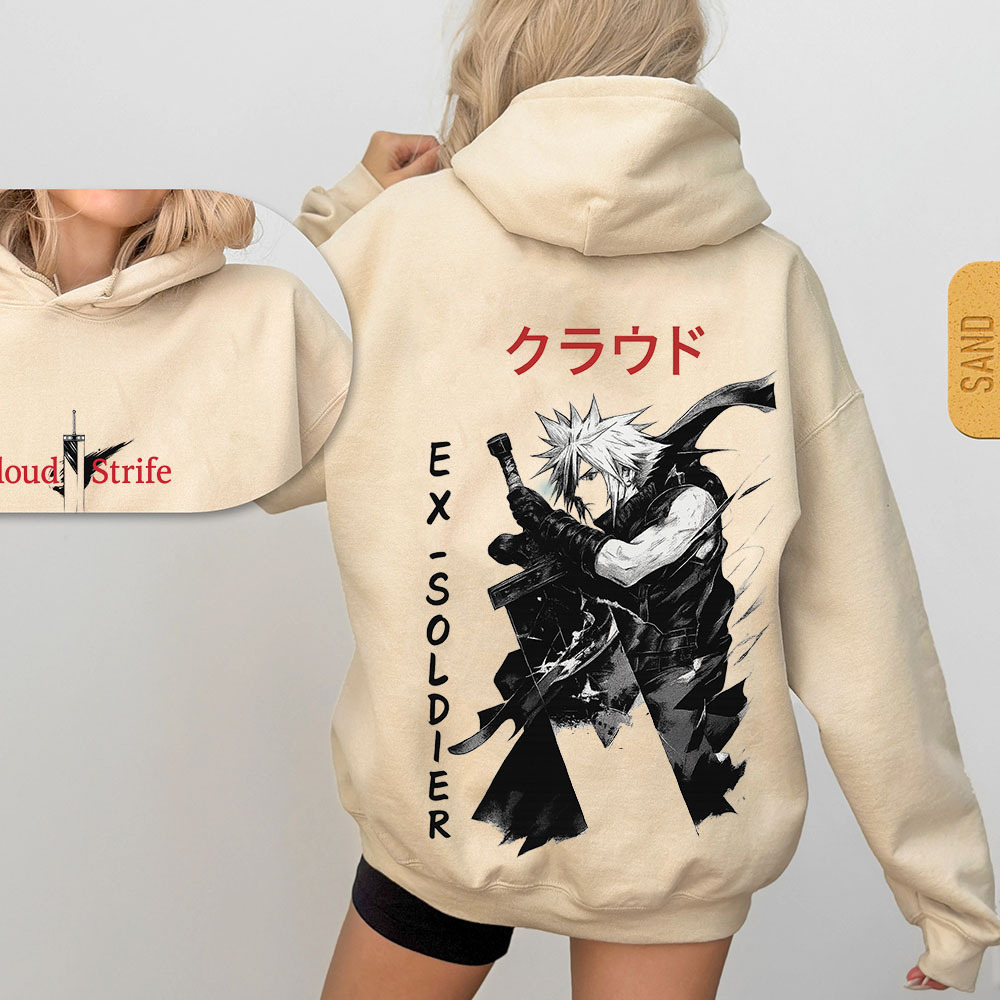 Soldier first class Final Fantasy 7 Washed T-shirt/Crewneck/Hoodie