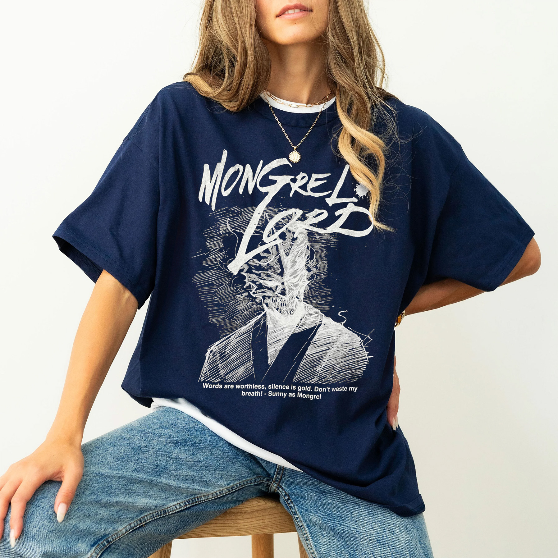 Lord Mongrel  Shadow Slave Web novel Oversized T-shirt/Crewneck/Hoodie