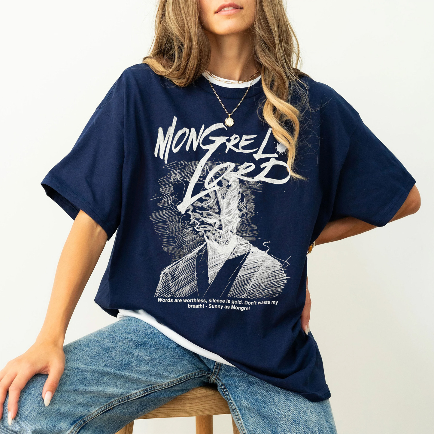 Lord Mongrel  Shadow Slave Web novel Oversized T-shirt/Crewneck/Hoodie