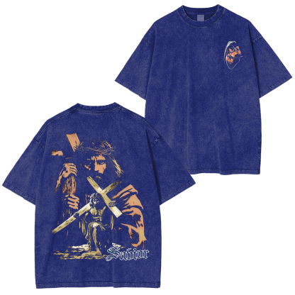 4 Trumpets, Barely Time, Repent and Find Jesus Vintage Washed T-shirt/Crewneck/Hoodie