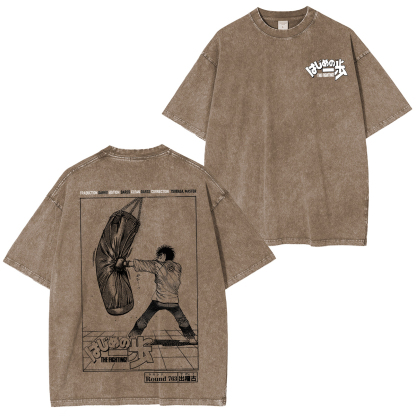 Boxing Ippo's Dempsey Roll Anime Black Clover T-Shirt