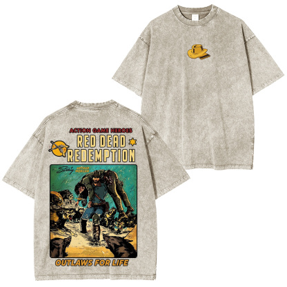 Arthur Morgan x Red Dead Redemption Vintage washed T-shirt/Crewneck/Hoodie