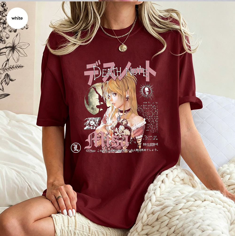 Death Note Misa Oversized T-shirt/Crewneck/Hoodie