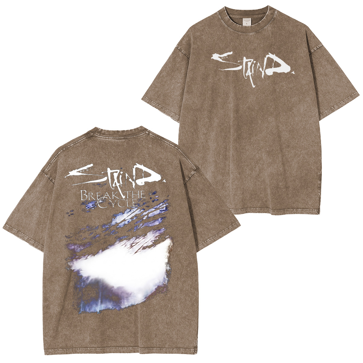 Retro Staind Break The Cycle Band Vintage Washed T-shirt/Crewneck/Hoodie