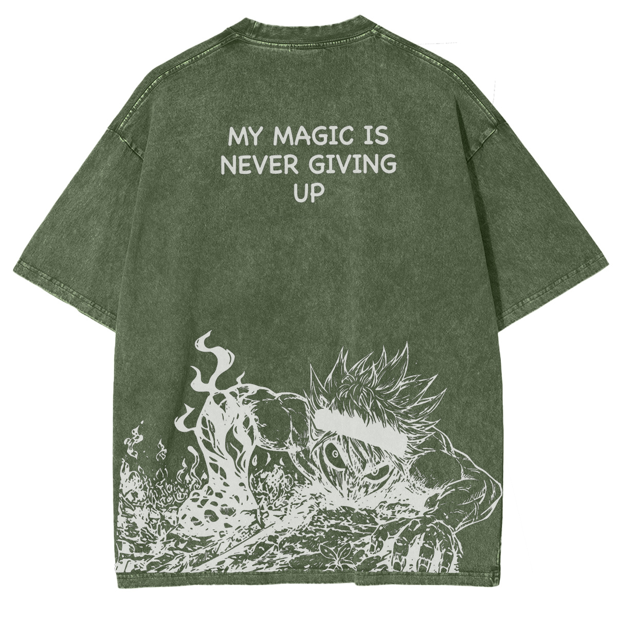 Black Clover Aska Vintage washed T-shirt/Crewneck/Hoodie