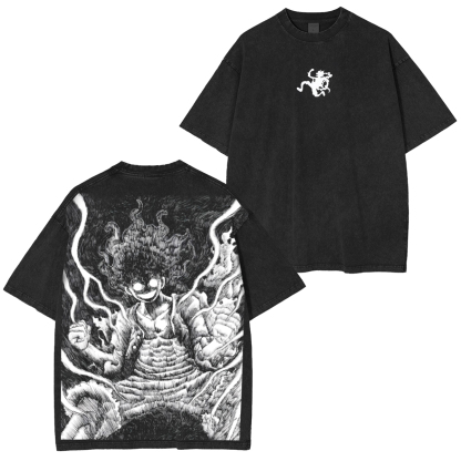 One Piece Unisex Washed T-Shirt