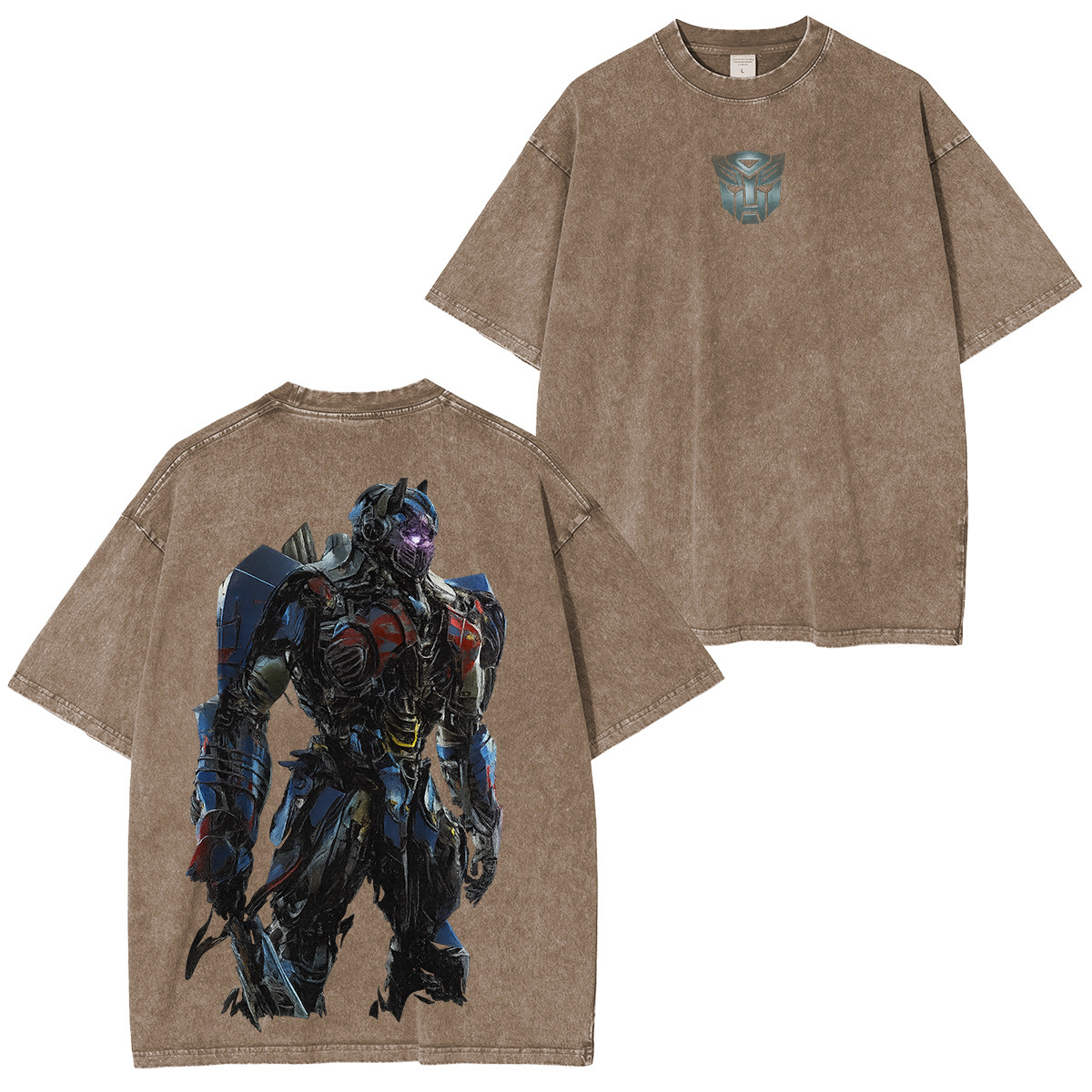 Optimus Prime in Transformers the last Knight Washed Unisex T-Shirt