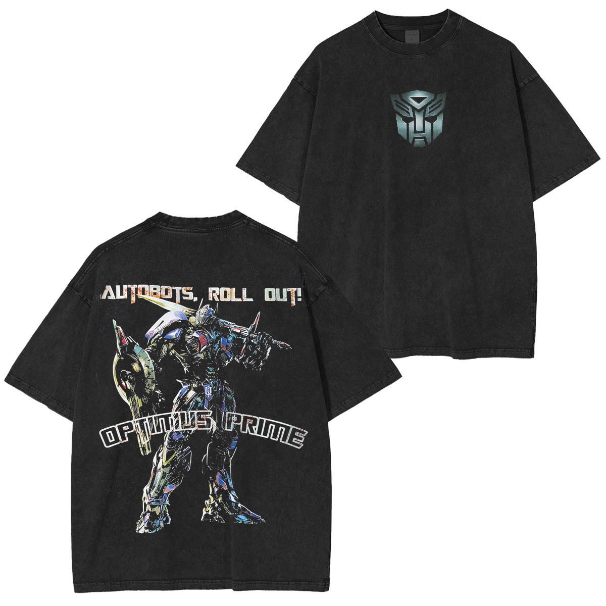 Optimus Prime Washed Unisex T-Shirt