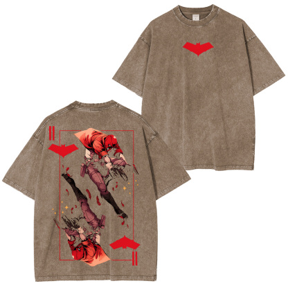 For the rebels & vigilantes ?C wear Red Washed Unisex T-Shirt