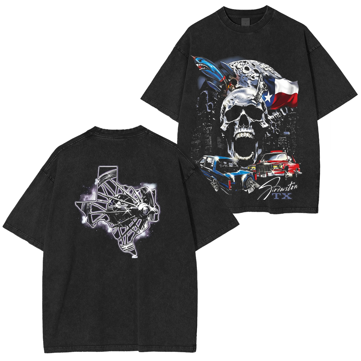 Screwston TX Cool Texas Washed T-shirt/Crewneck/Hoodie