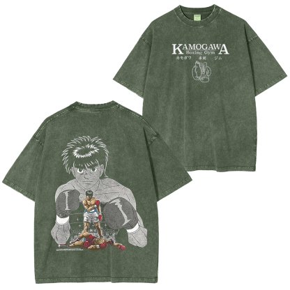 Hajime no Ippo Vintage washed T-shirt/Crewneck/Hoodie