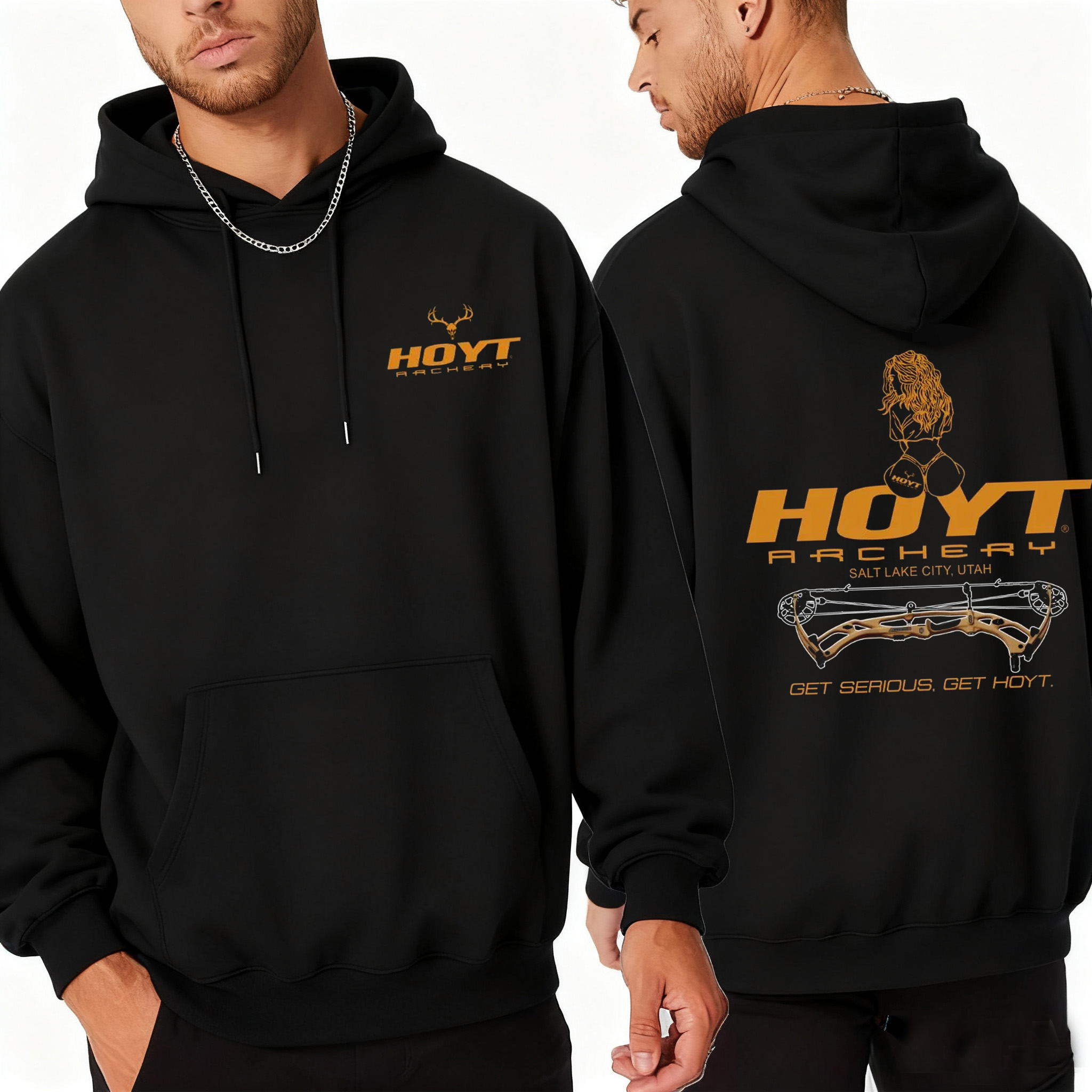 "Sexy Girl" Hoyt Archery Bowhunting Unisex Shirt/Crewneck/Hoodie