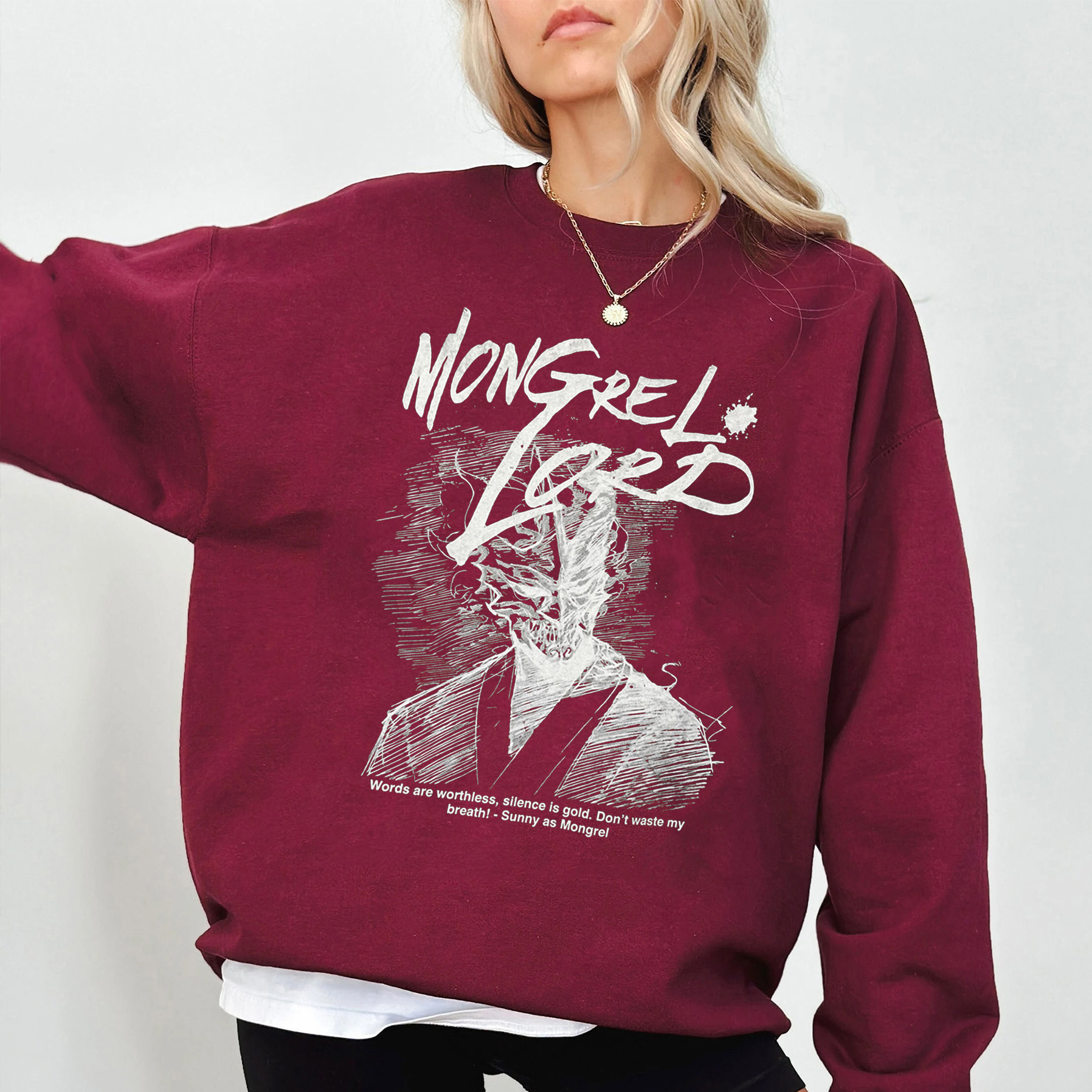 Lord Mongrel  Shadow Slave Web novel Oversized T-shirt/Crewneck/Hoodie