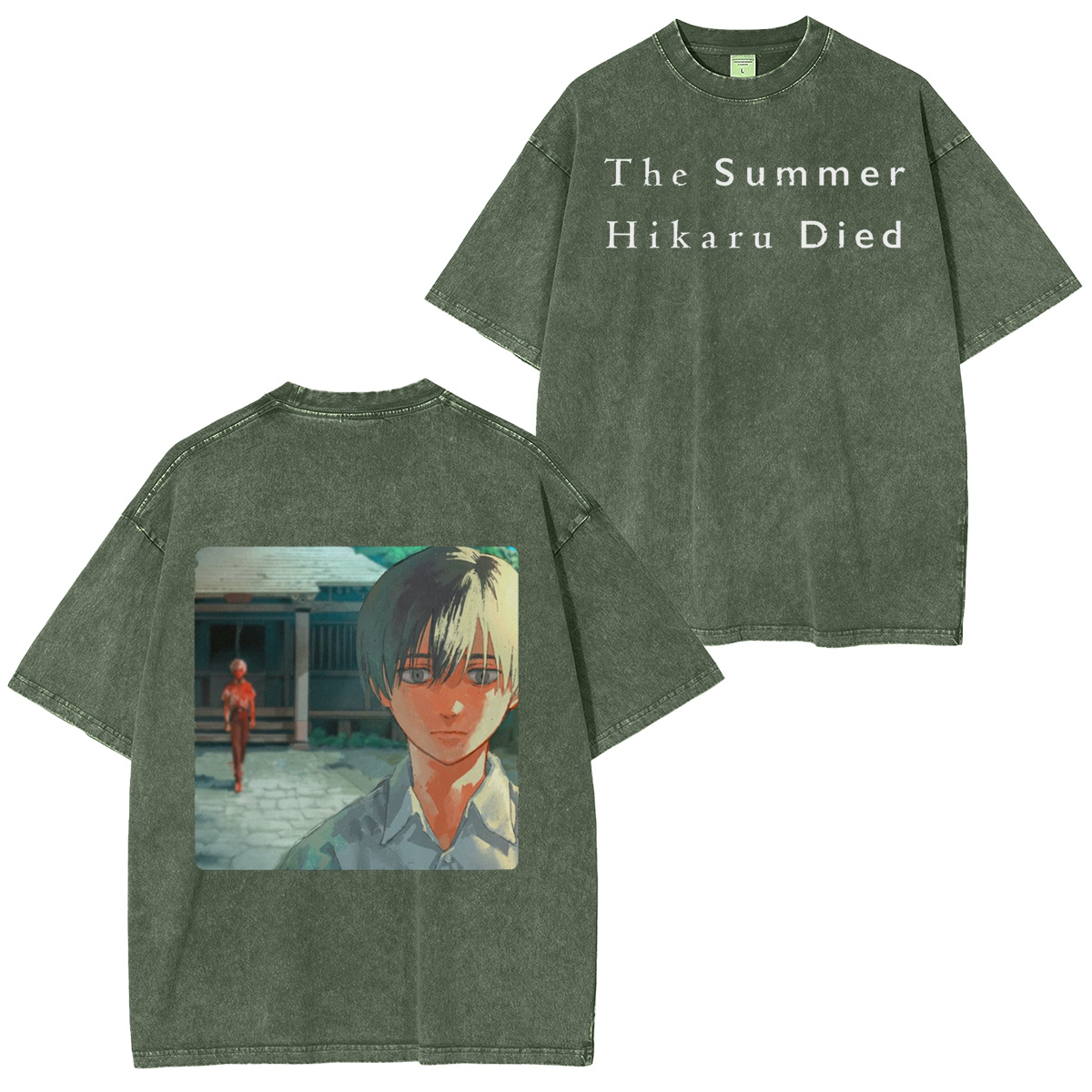 thesummerhikarudied:Hikaru and Yoshiki Official Art Double Retro Washed T-Shirt