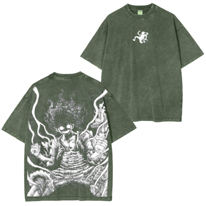 One Piece Unisex Washed T-Shirt