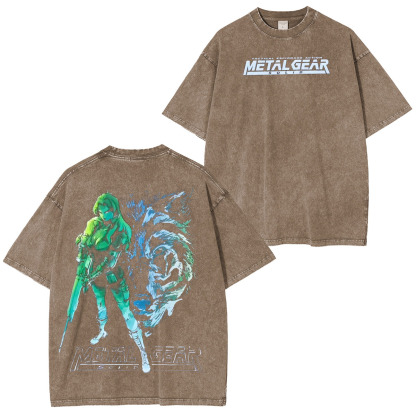Legend Never Dies Metal Gear Boss Washed Unisex T-Shirt