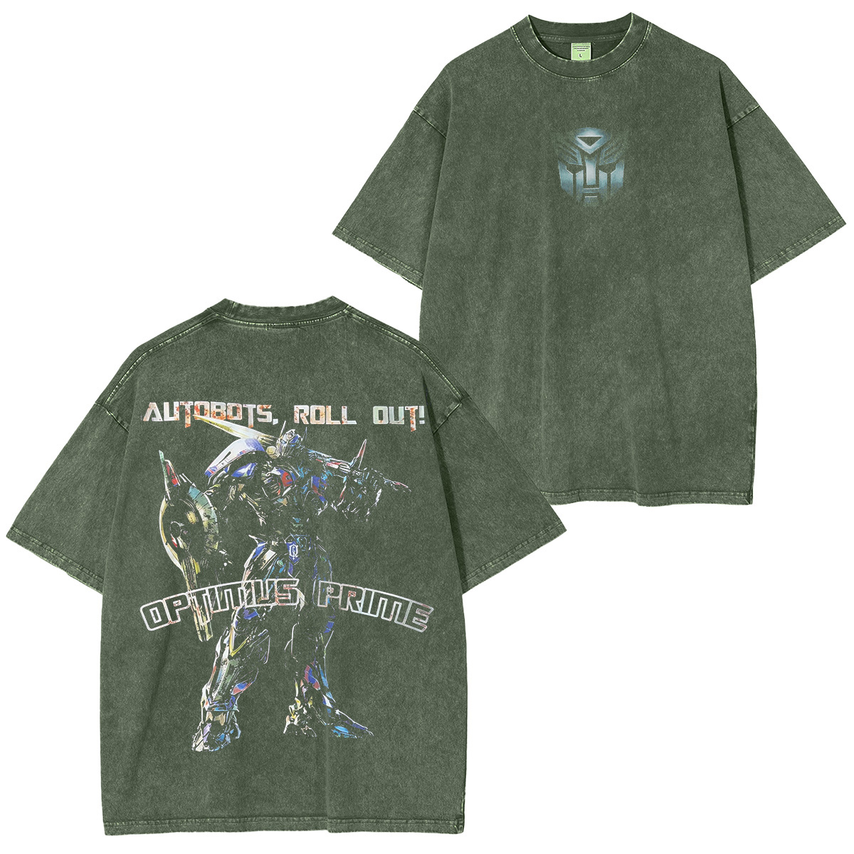 Optimus Prime Washed Unisex T-Shirt