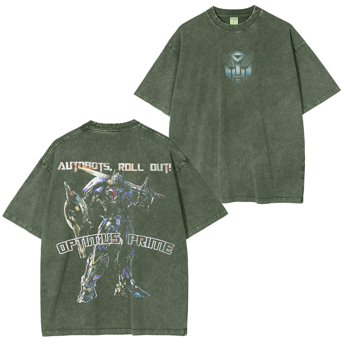 Optimus Prime Washed Unisex T-Shirt