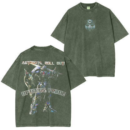 Optimus Prime Washed Unisex T-Shirt