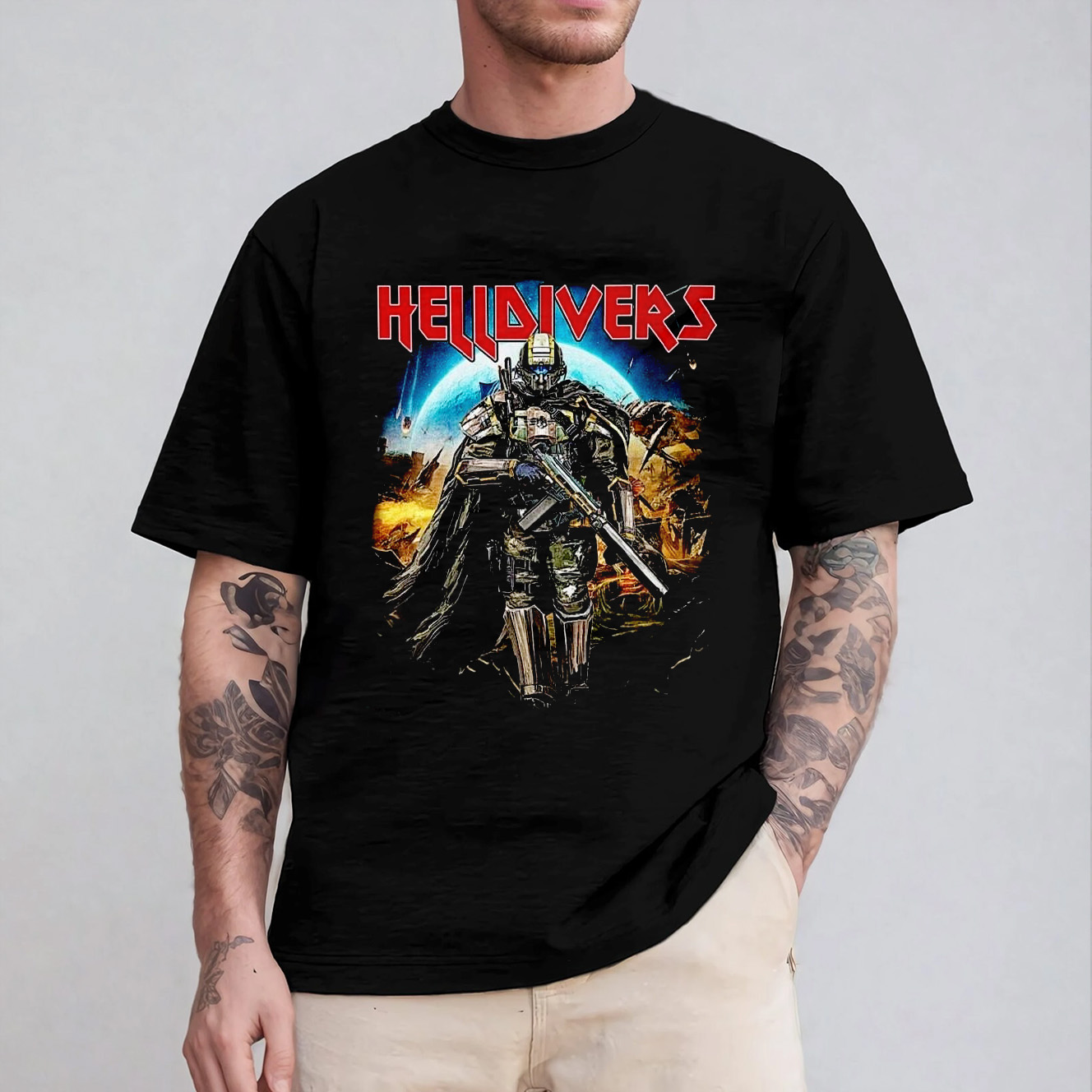 Helldivers 2 Unisex Shirt/Crewneck/Hoodie