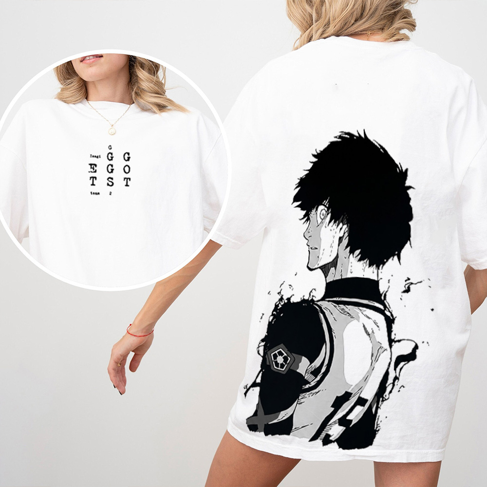 Blue Lock:Isagi Yoichi Cotton Tee