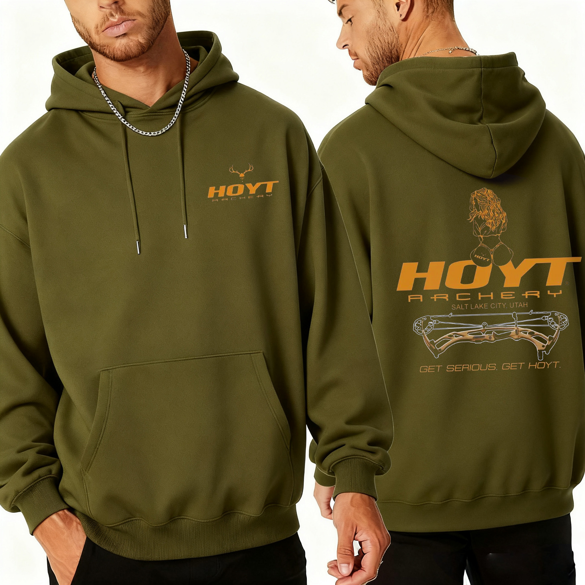"Sexy Girl" Hoyt Archery Bowhunting Unisex Shirt/Crewneck/Hoodie