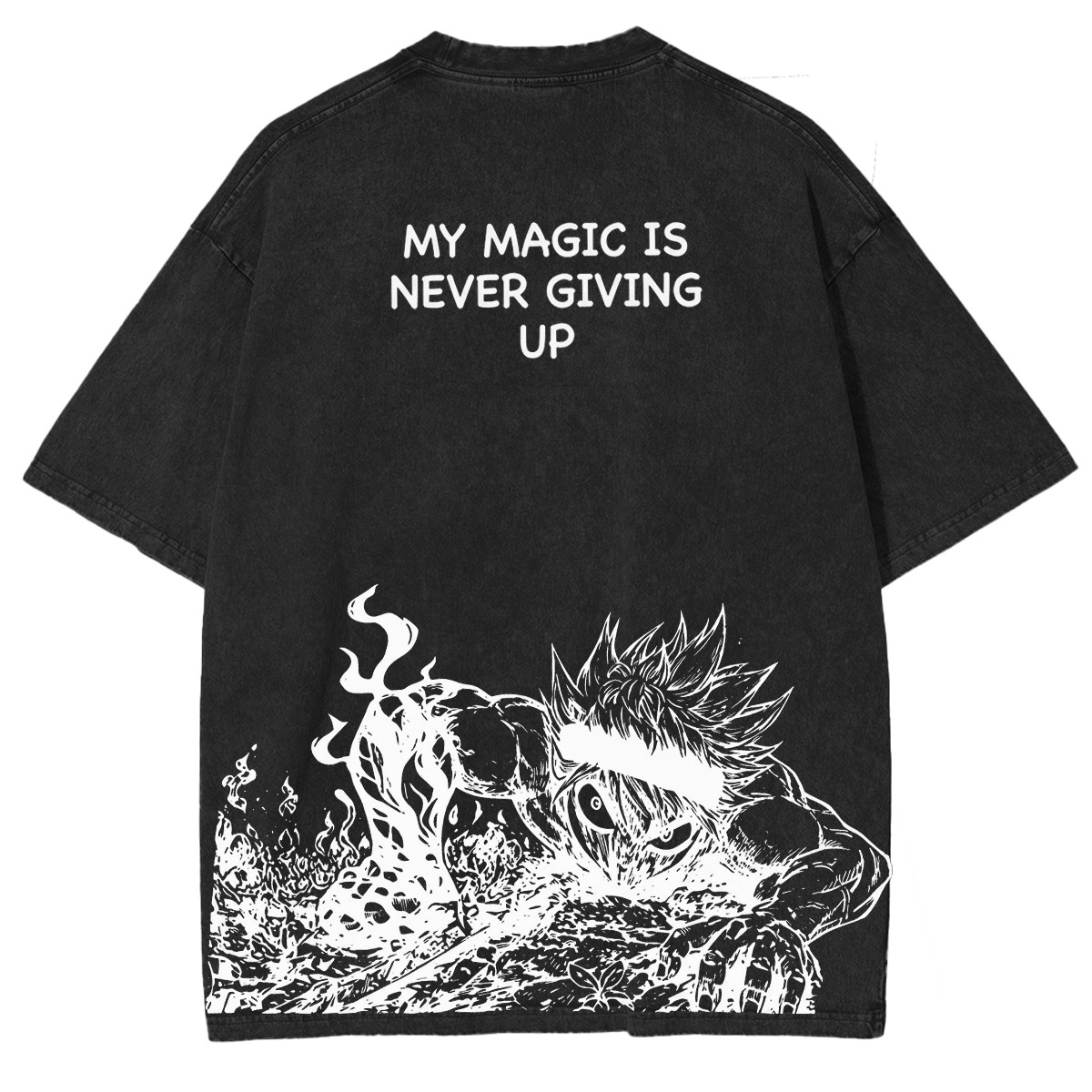 Black Clover Aska Vintage washed T-shirt/Crewneck/Hoodie