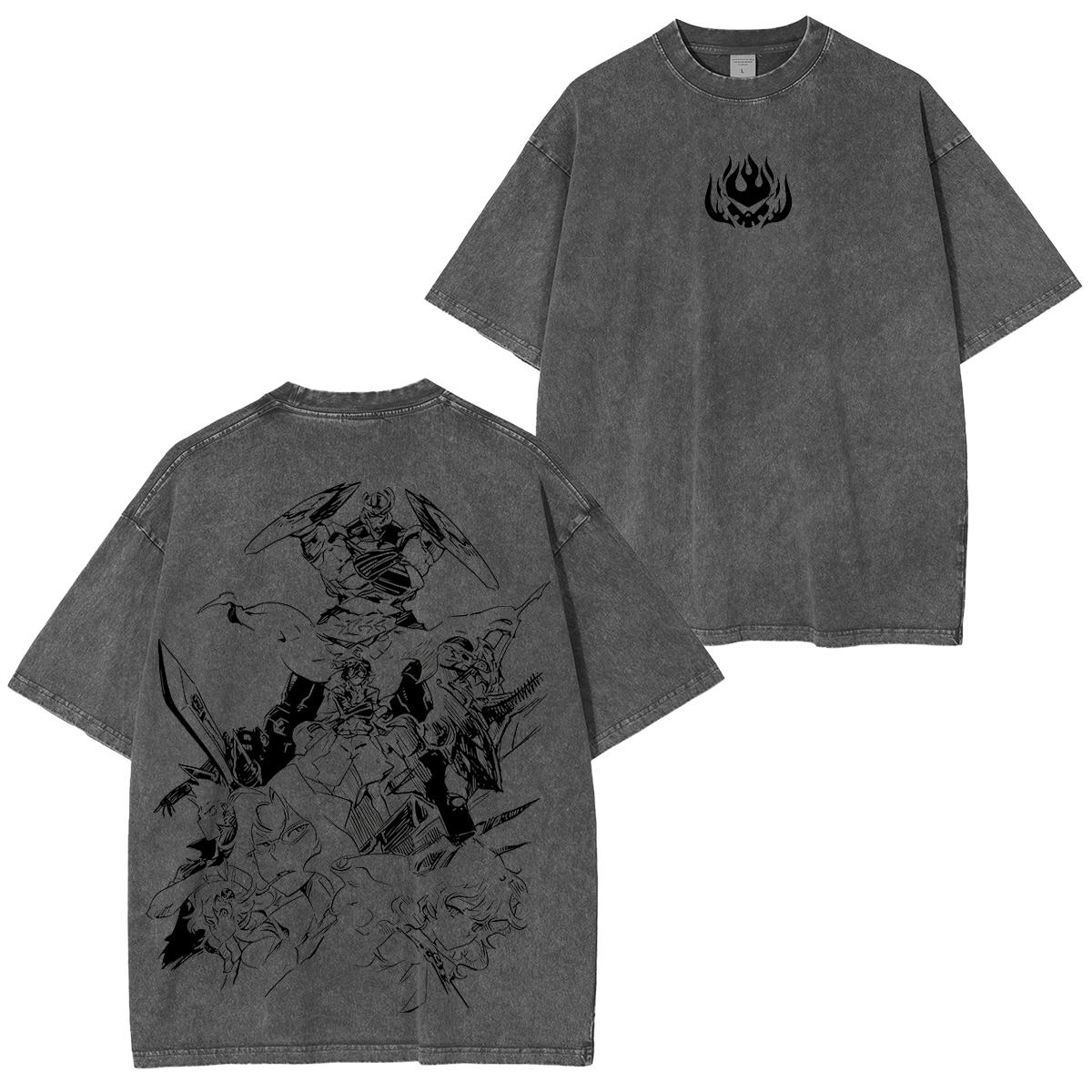 Drill That Pierces the Heavens in Gurren Lagann Unisex  Washed T-Shirt/Hoodie/Pullover Sweatshirt