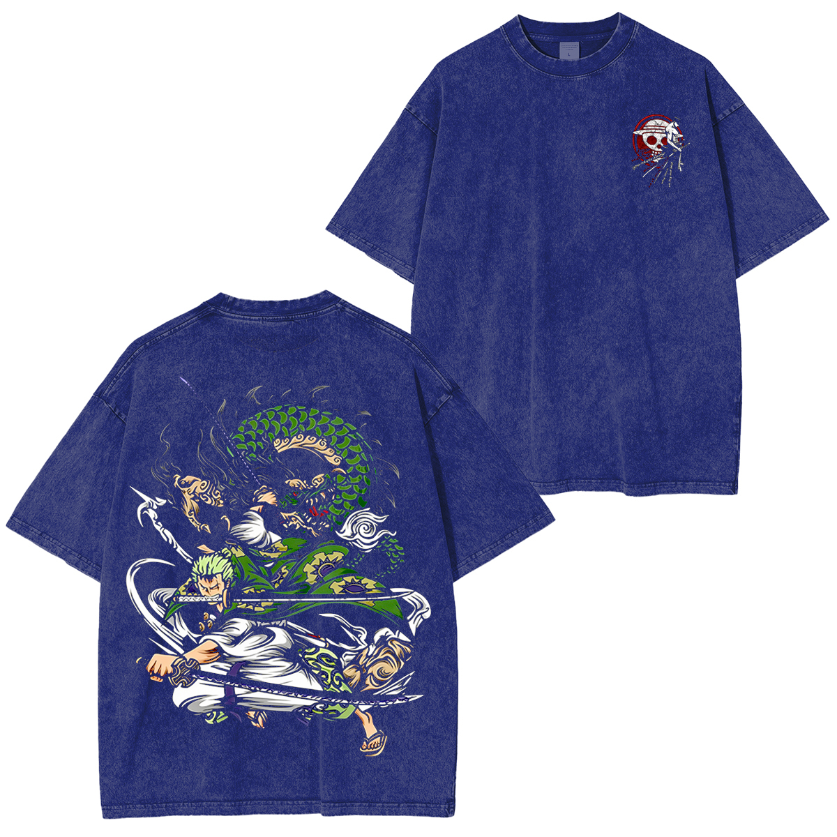 Lufdy Y Zoro Unisex Washed T-Shirt/Hoodie/Pullover Sweatshirt