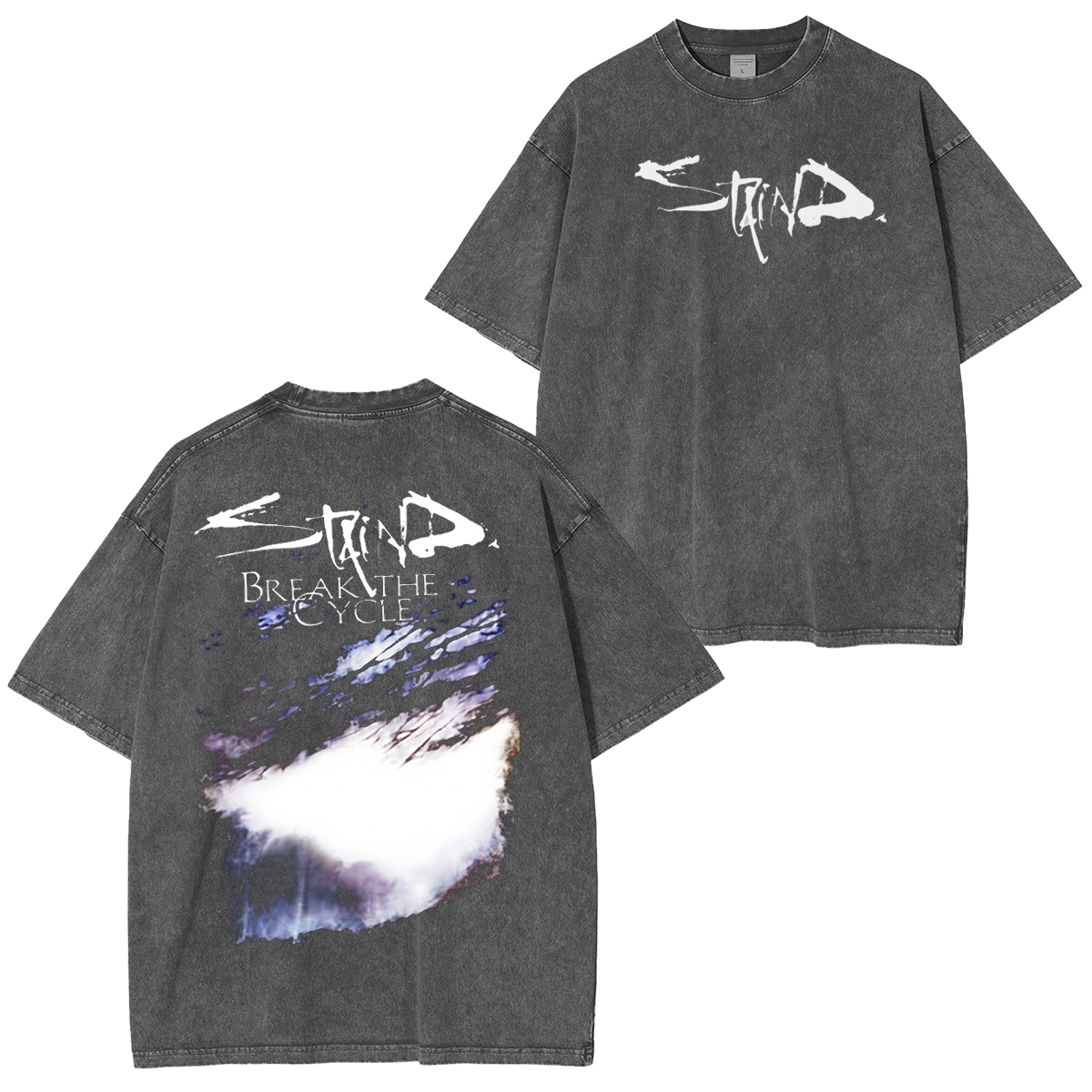 Retro Staind Break The Cycle Band Vintage Washed T-shirt/Crewneck/Hoodie